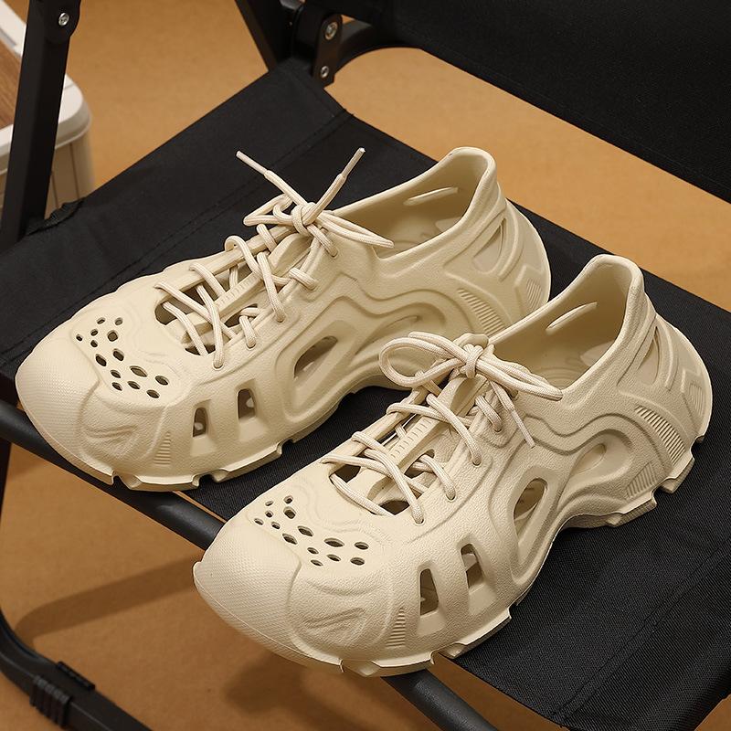 Super Cool Beach Sandals Comfortable Thick EVA Soles Antislip Outdoor Slippers Fashion Slides Street Normal Style Shoes