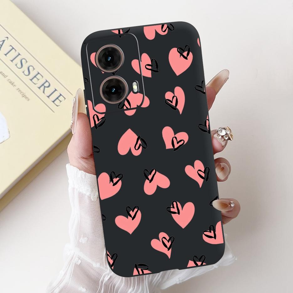 For Motorola Moto G85 5G Case XT2427-1 Luxury Candy Painted Cover Soft TPU Phone Case For Moto G35 G 55 85 MotoG55 MotoG85 Shell