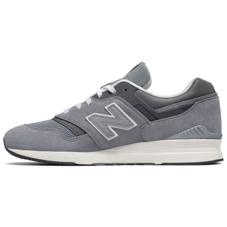 

New Balance Nb 697 Кожа Удобная Спортивная Ткань Низкий Верх Марафонские Беговые Кроссовки Женские кроссовки Серый WL697CR 35