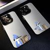 R-RegularES Cute Show Phone Case For iPhone17,16,15,14,13,12,11,Pro,MAX Gray Matte Silicone Black Cover