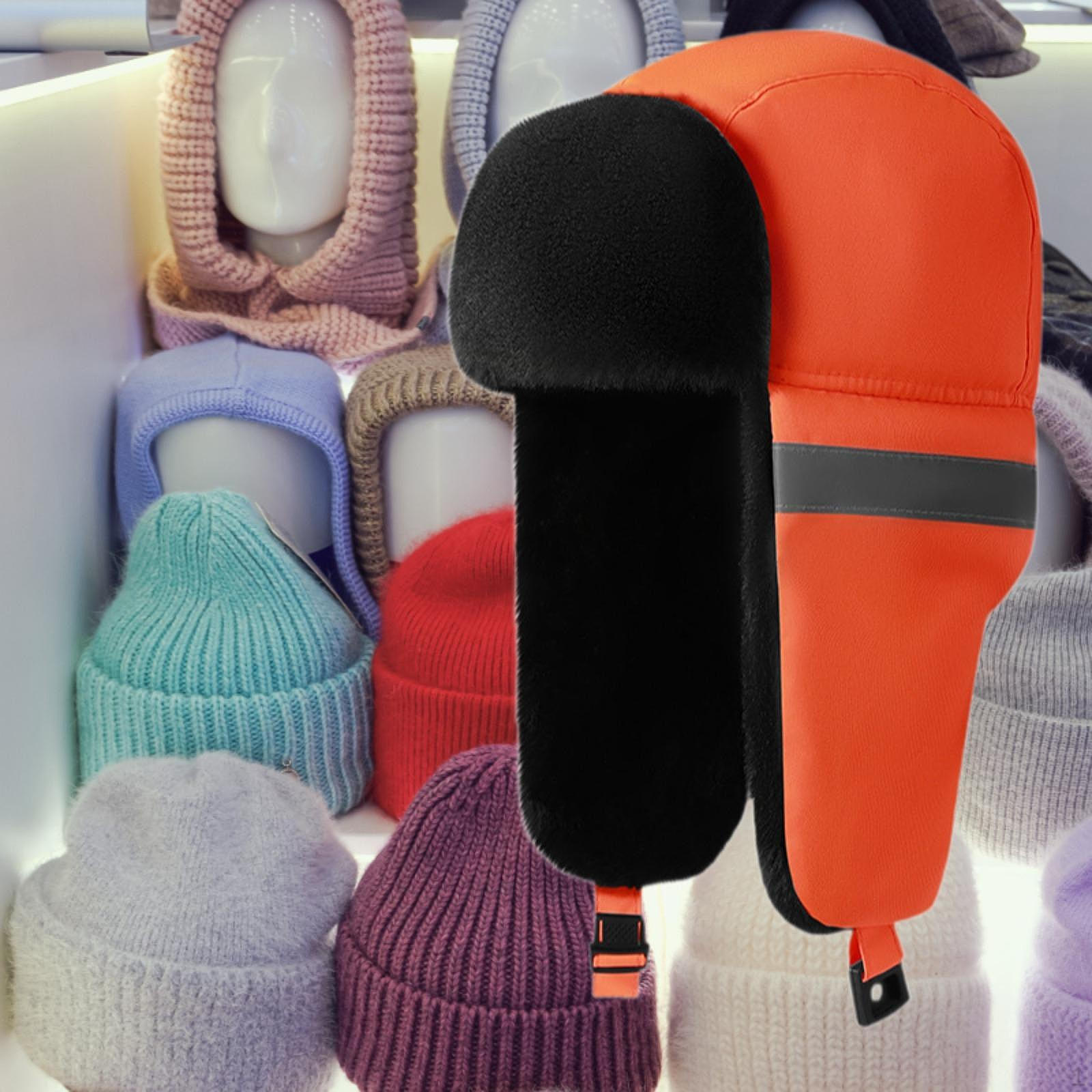 

Winter Trapper Hat Thermal Warm Earflap Work for Motorcycle Skiing