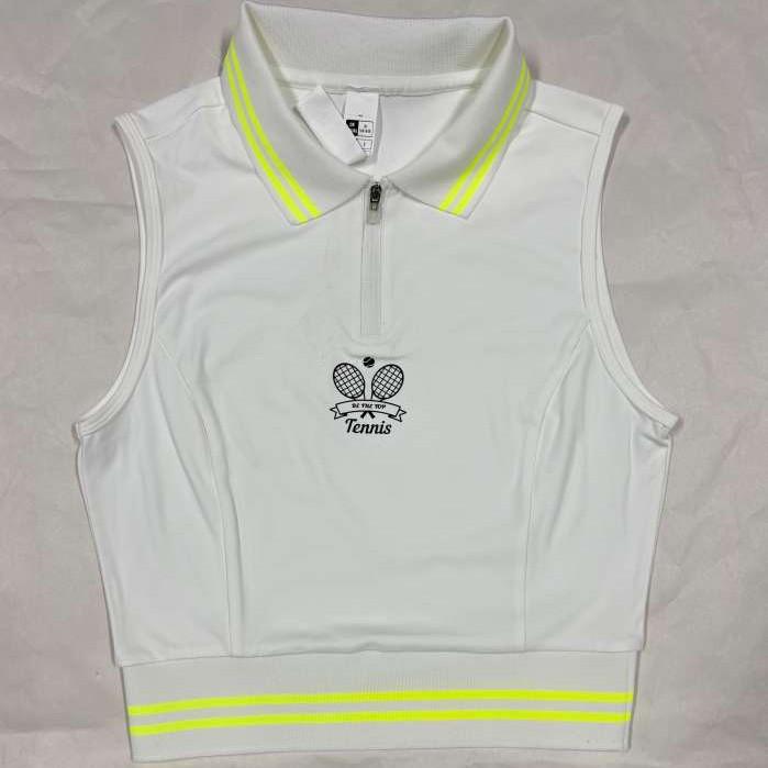 

Women s Quick-Dry Sleeveless Polo Sports Vest - Lapel Collar, Bare-feel Fabric, Ideal for Running, Tennis, and Yoga. XXXL