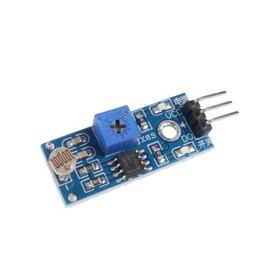 Photoresistor Lichtsensor Modul Lichtintensitätserkennung 3,3V-5V Digitaler Ausgang für Arduino Raspberry Pi DIY Lichtschalter