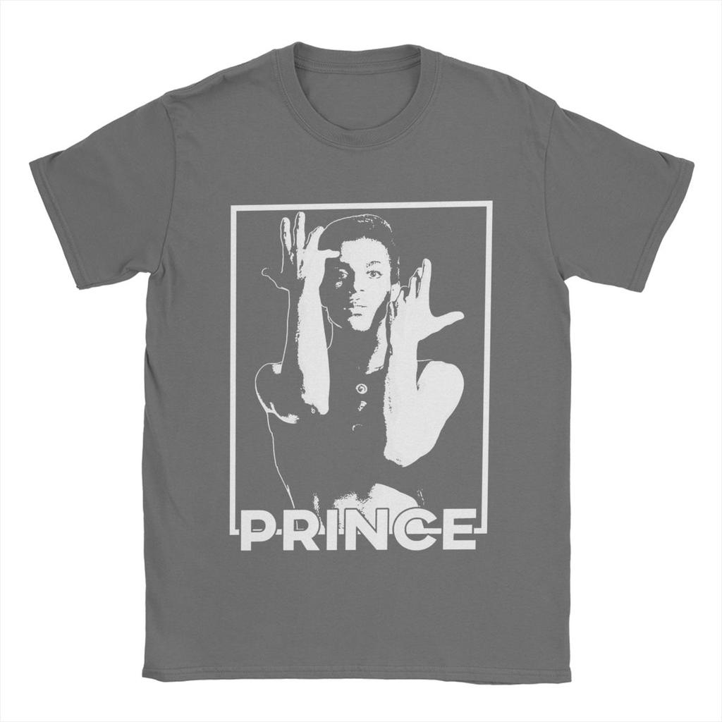 Vintage Prince Signature Musik Sänger T-Shirt für Herren Damen Baumwoll-T-Shirt Bedruckte Kleidung