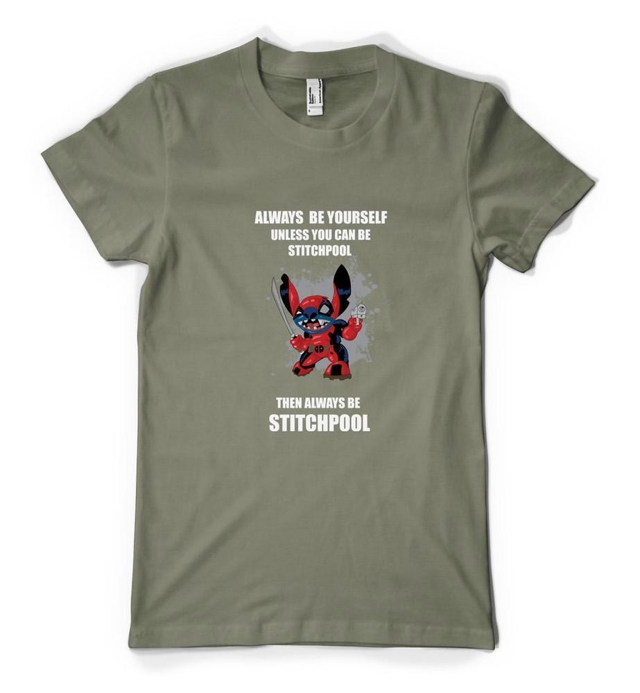 

Always Be Yourself Stitchpool Stitch Deadpool Personalised Unisex Adult T Shirt 4XL