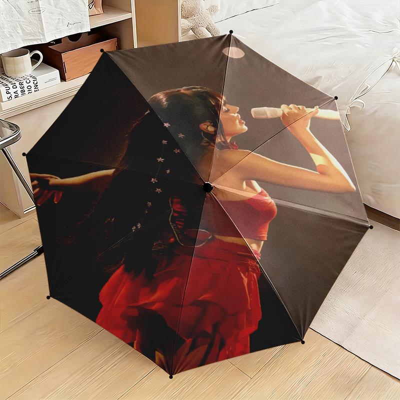 1pc German Top Singer Ayliva Umbrella Portable Folding Umbrella Iron Frame Hole Bone Structure Outdoor Home Umbrella