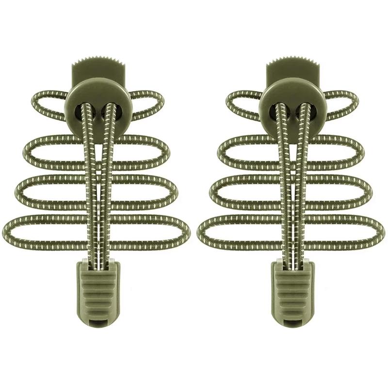 1 Paar/3 Paar Runde Elastische Schnürsenkel Ohne Binden Schnürsenkel für Sneaker und Freizeitschuhe Schnell An- und Ausziehbare Schnürsenkel