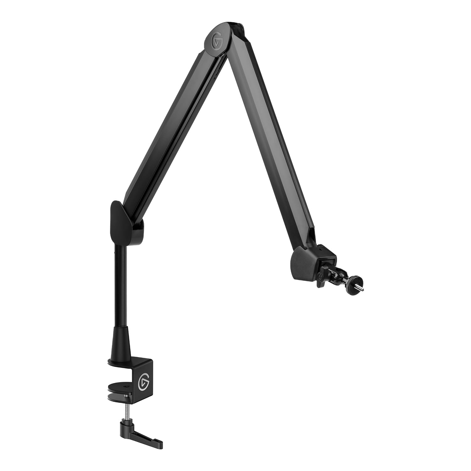 

Elgato Wave Mic Arm Suspension Boom Arm for and for Adjustable Suitable for Mounting on Top of Monitors Streaming, Gaming, Recording, Clamp-Mounted чорний