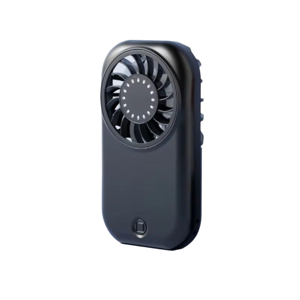 5-Speed Wind Mini Handheld Fan Ultra-Thin Design Small Fan High-speed Fan Portable Application чёрный