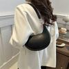 Stylish Synthetic Leather Underarm Women Bag, Fashiable Solid Color PU Shoulder Bag, Novel Tote Purse, Suitable for Daily Use