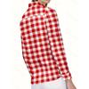 Plaid Print Classic Shirt, Casual Button Front Long Sleeve Shirt, Women's Clothing