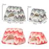 Winter Warm Bird Cage Bird Perch Hammock Bed Tent for Parrots Conure Supplies Budgies Furry Blanket for Small Parrots Toy