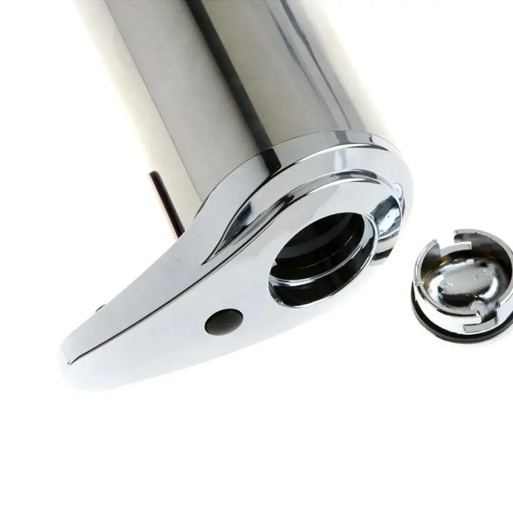 Automatic Soap Dispenser Pump Infrared Sensing Stainless Steel Liquid Soap Holder Shampoo Dispenser Bathroom Liquid Foam Pump