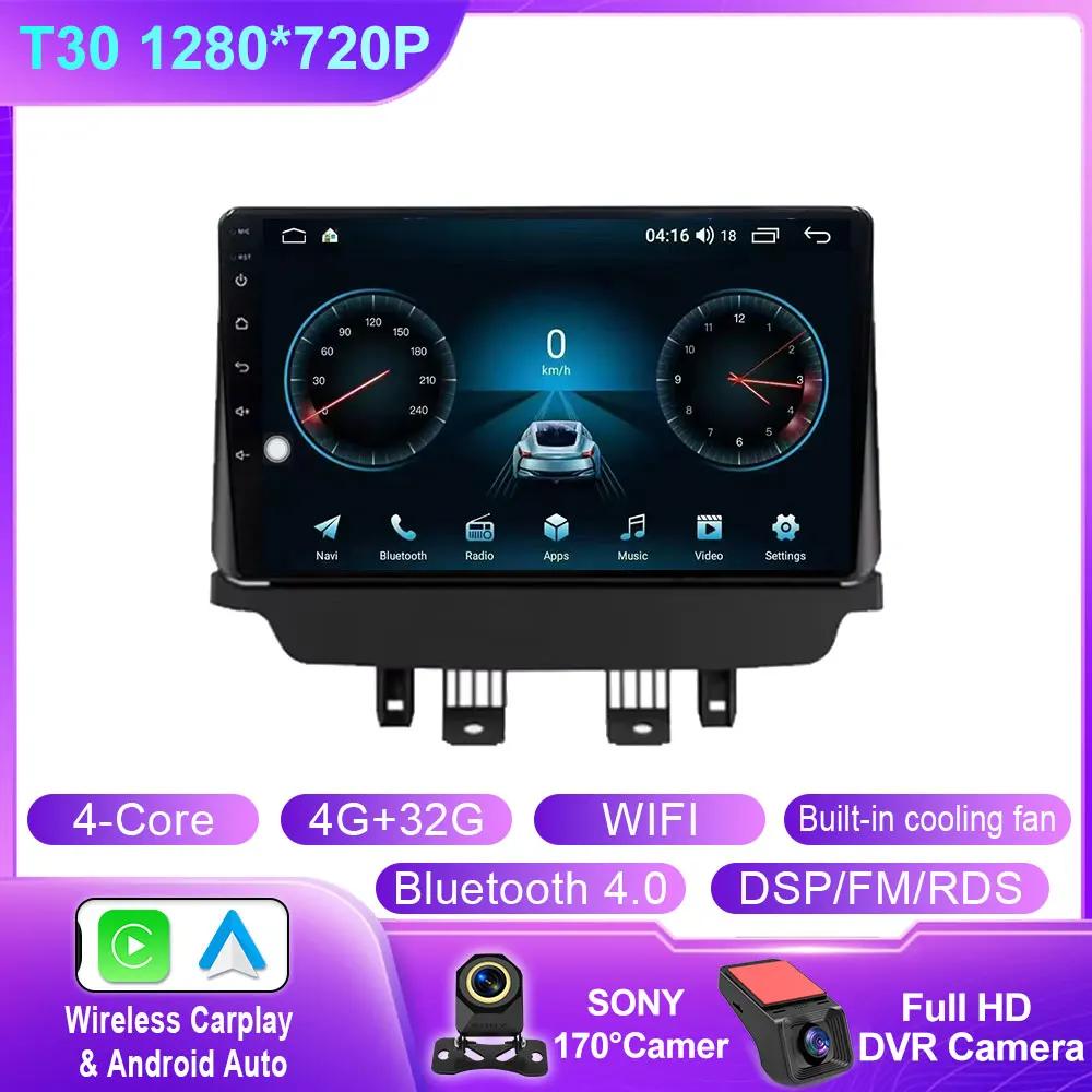 Android 14 Carplay Auto For Mazda CX-3 CX3 Mazda 2 DK 2014 - 2017 2018 2019 2020 2021 Car Radio Multimedia Player Stereo 4G WIFI