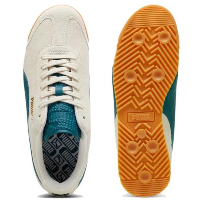 Puma Roma Unisex Versatile Low Lifestyle Sneakers Beige 398635-02