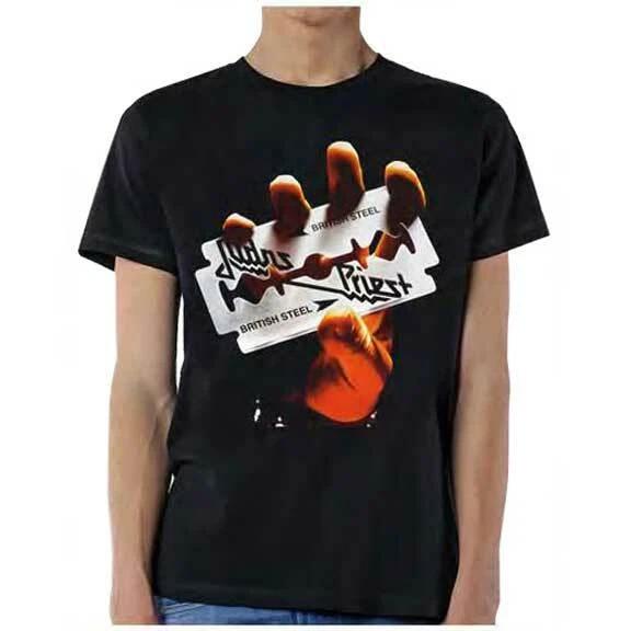 New JUDAS PRIEST BRITISH STEEL 1980 Tour T Shirt 4XL