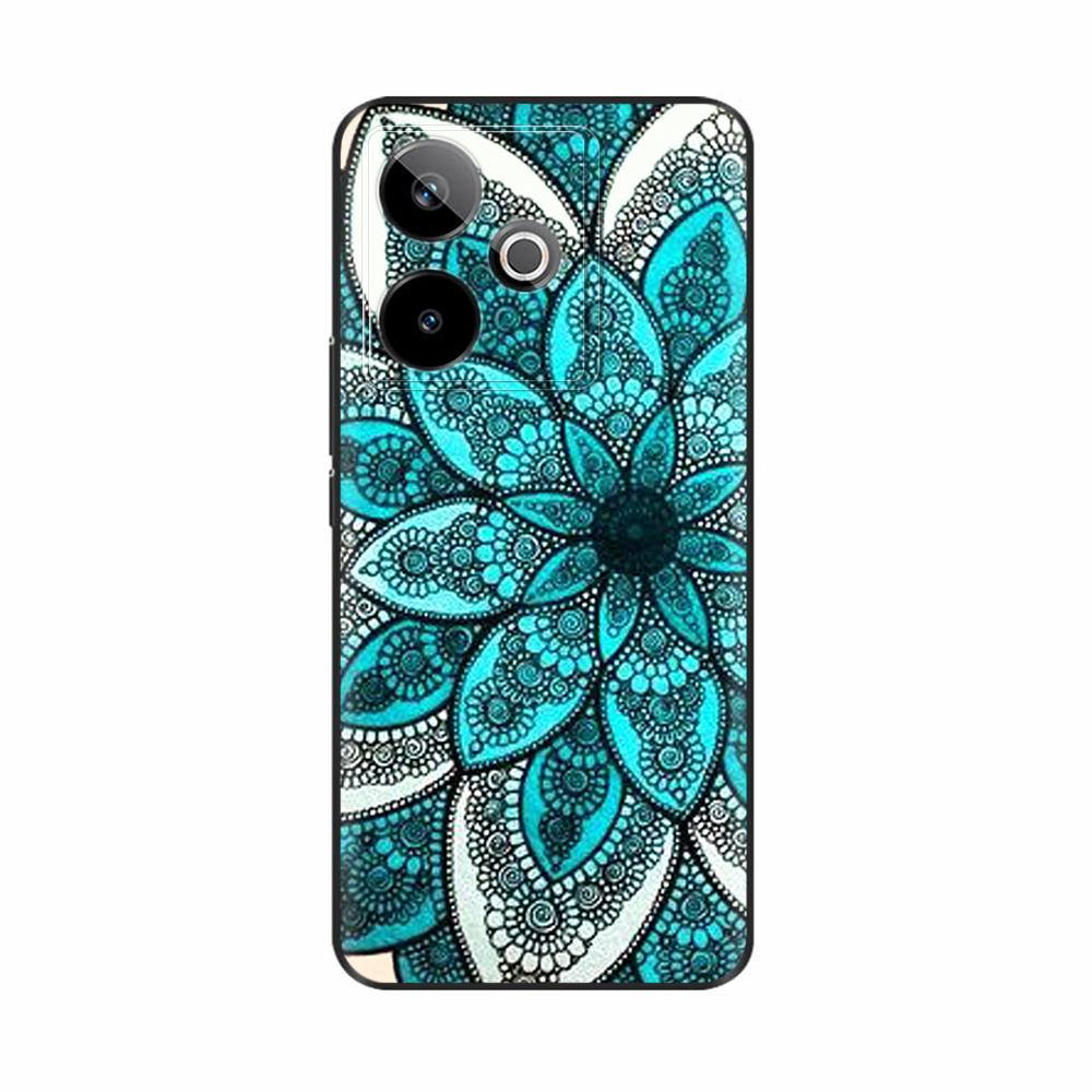 For Realme GT7 GT 7T Case RMX5061 Cat Painted Cover Soft Silicone Phone Case For Realme GT 7T GT7 Pro RealmeGT 7 Pro Fundas Etui