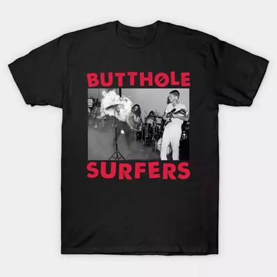 Butthole Surfers Band Men T-shirt Black Unisex Tee All Sizes S To 5XL.webp Unisex T-Shirt
