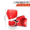 Children Boxing Gloves Kids Kick Boxing Training Gloves Youth Muay Thai Punching Bag Mitts Boxing Practice Equipment