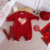 2025 Winter Velvet Hoodie Family Set: Mother & Child Matching Outfits for Stylish 100-Day Photo Shoots