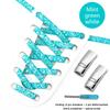 Magnetic Shoe Laces No Tie Sneakers Children Elastic Shoelaces Without Ties Flat Shoe Lace for Women Cashew Flower Shoestrings