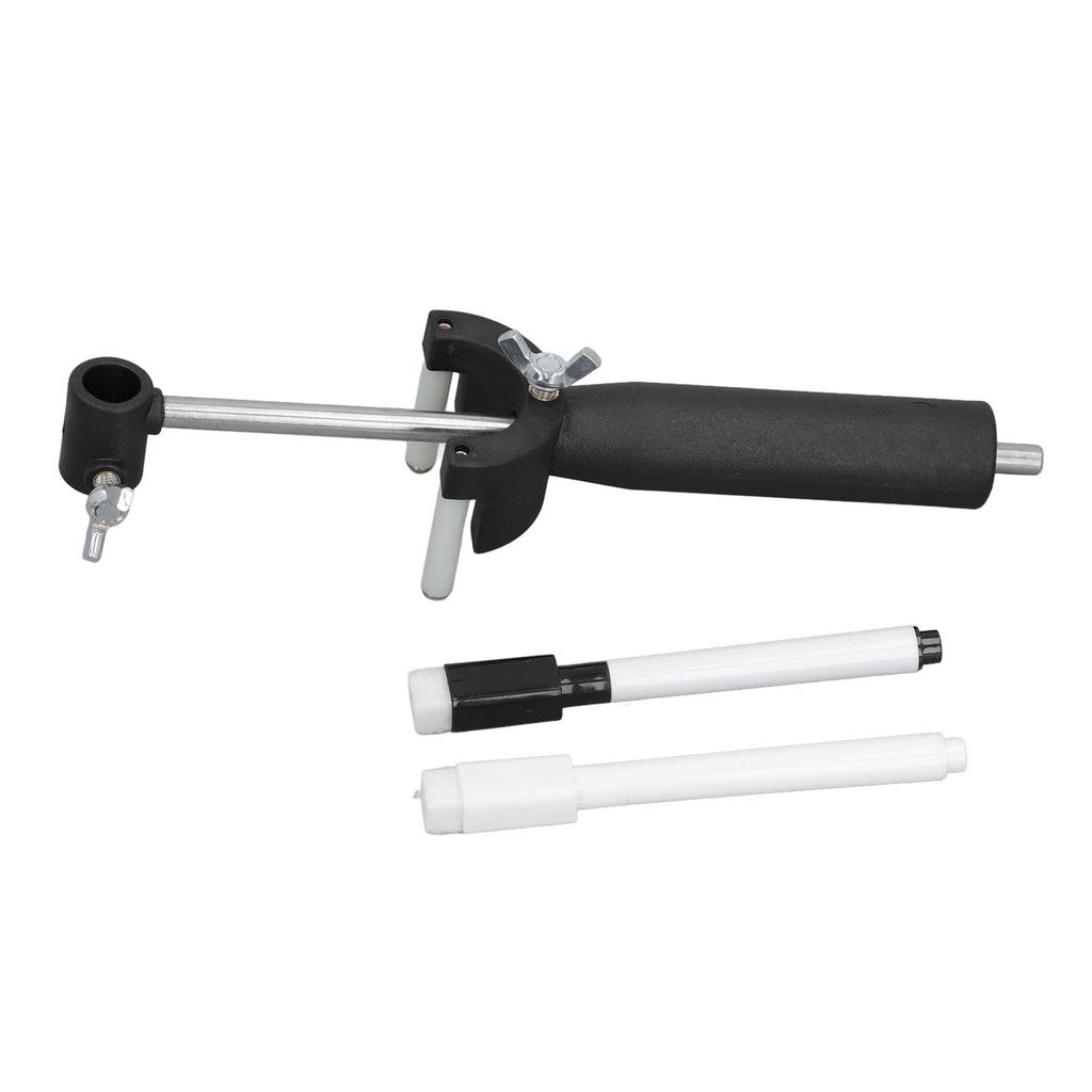 Car Wheel Eyebrow Scriber Dent Repair Tool, Automotive ing Drawing Tool with Scale Iron Ergonomic Handle for Automotive Sheet Metal De