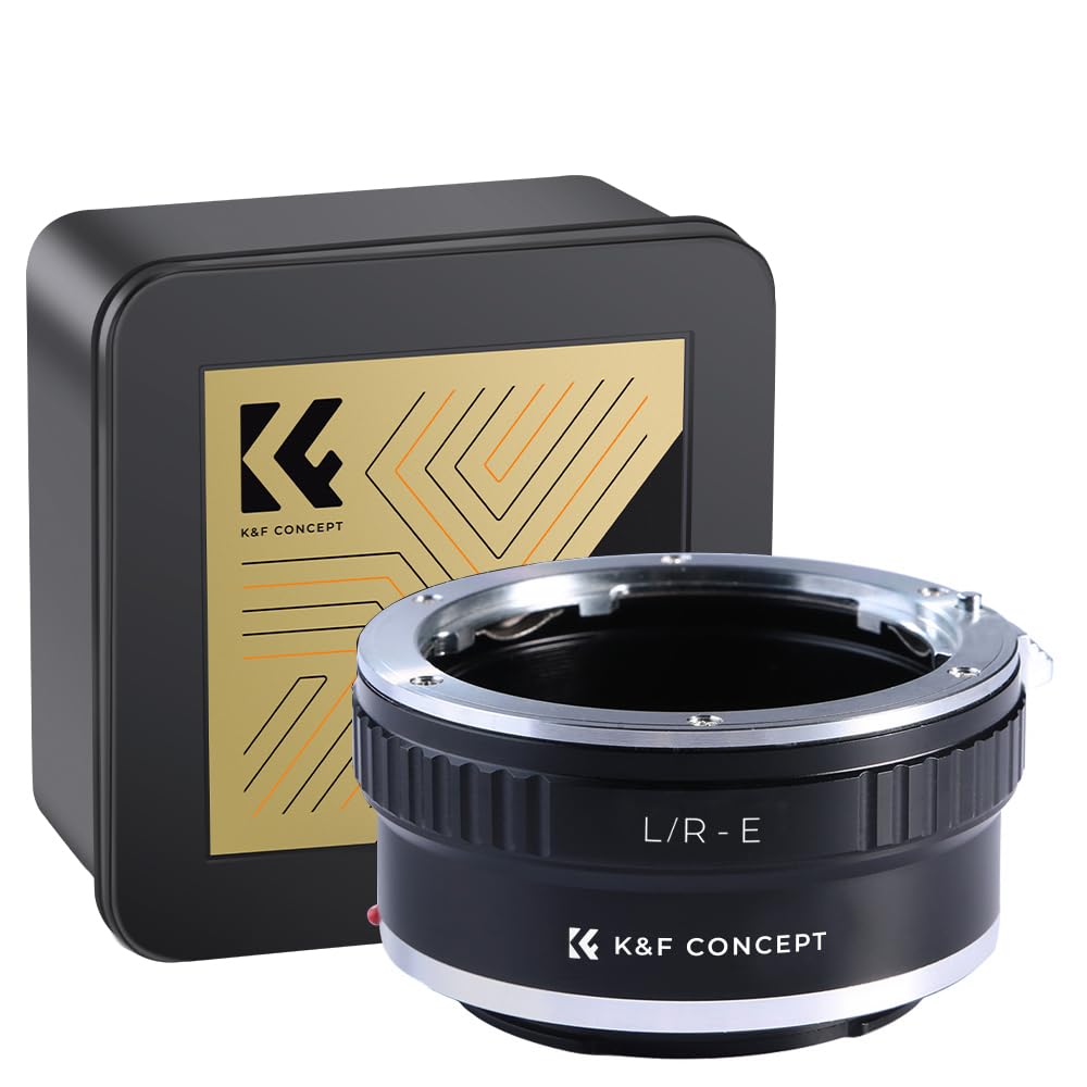 

Concept Mount Adapter Leica R Mount Lens Sony Compatible E Mount NEX Camera Mounting Conversion Lens Adapter Ring High Precision Infinity Realization