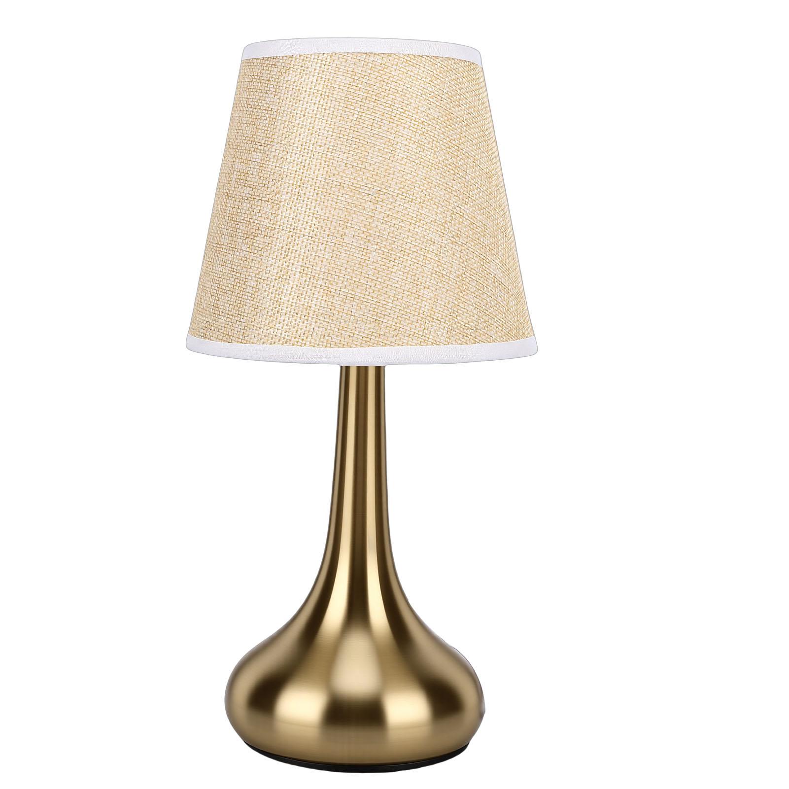 

LED Bedside Lamp Dimmable Decorative Nightstand Desk Lamp for Bedroom Living Room Type 1
