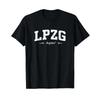 Leipzig Saxony College Design T Shirt Black Vintage Stylish Casual Breathable Fashion Designer Clothes Comfortable