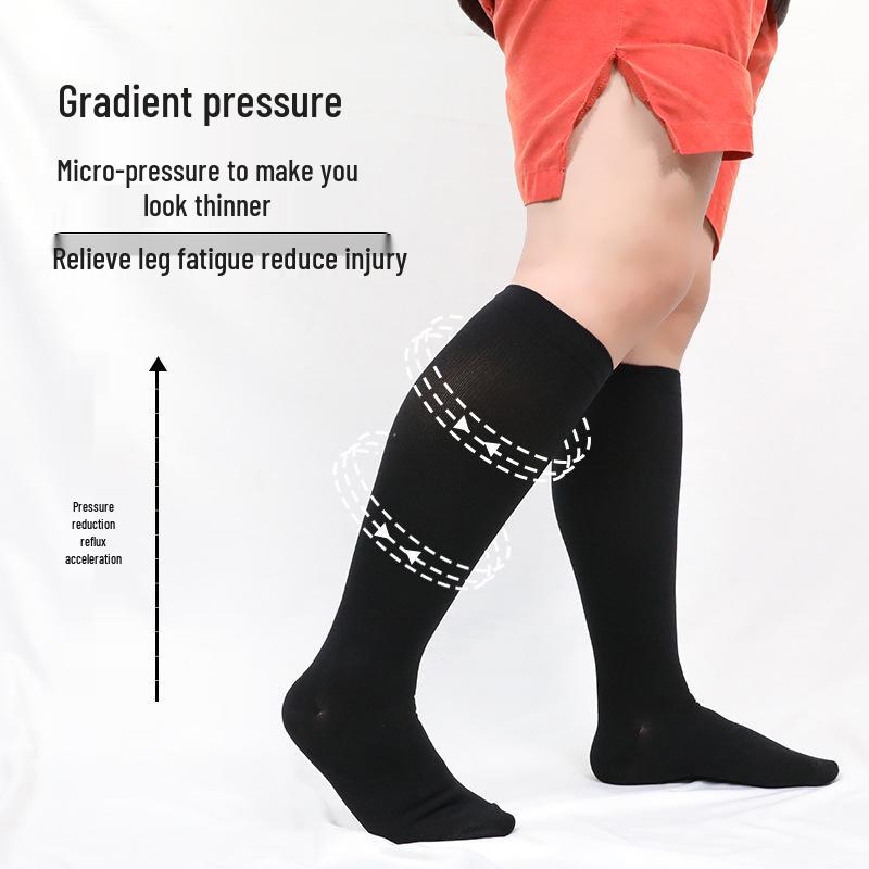 Extra široké kompresní ponožky plus size pro muže a ženy, 6XL elastické návleky na nohy