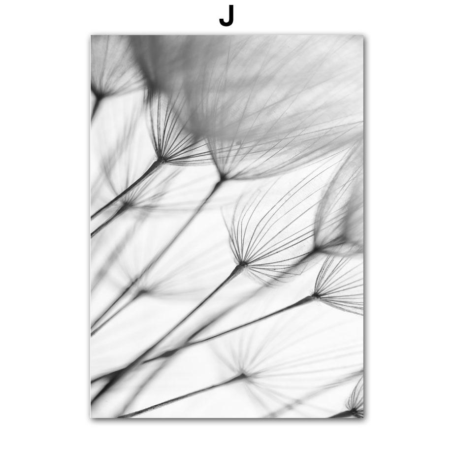 Modern London City Landmark Landscape Wall Art Canvas Painting Black White Poster Big Ben Bus Dandelion Pictures Home Room Decor