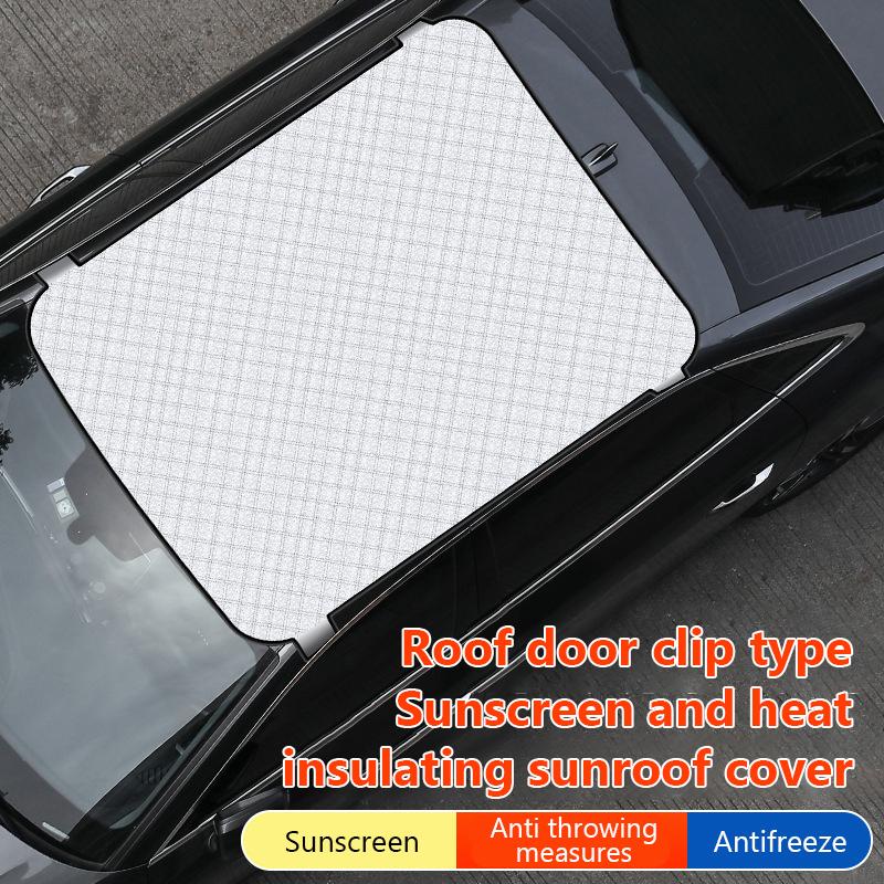SEAMETAL Car Sunroof Shade Cover Sunscreen Waterproof Ice Snow Protection Sun Protection Roof Cover Sedans SUVs