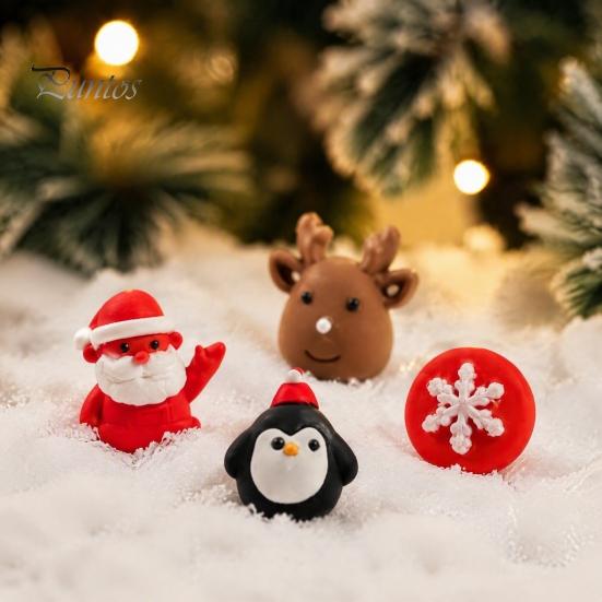 Holiday Advent Calendar Merry Christmas Calendar, with 24 Stress Relief Squeeze Toys, Toys Days Xmas Countdown Box, Party Gift To