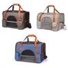 Dog Pet Carrier Bag Anti-Collapse Design Multiple Storage Pockets Cat Travel Handbag for Medium Cats, Puppy, Rabbits and Other S