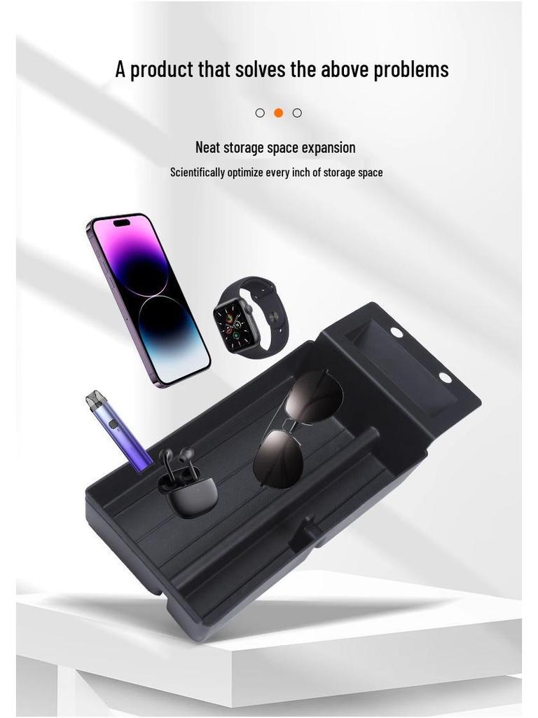 Xiaomi SU7 Armrest Box Storage Organizer Accessories
