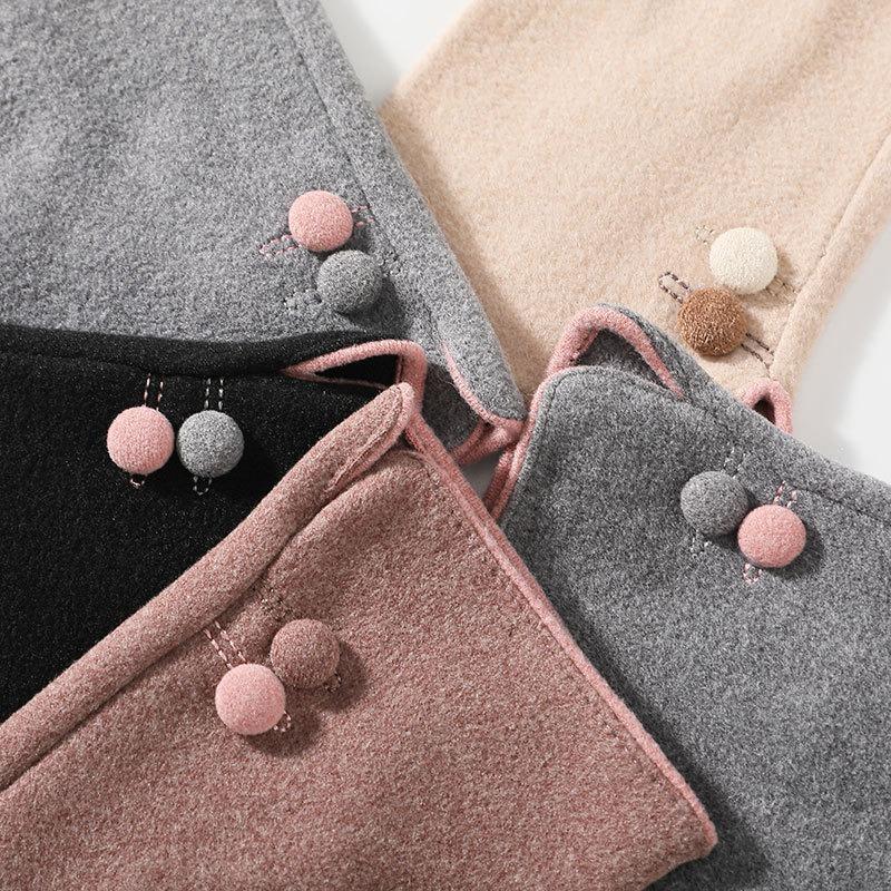 Winter warm gloves autumn and winter gloves outdoor cycling windproof and cold gloves winter kode velvet gloves