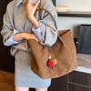 REWELL 2025 Suede Large Tote Shoulder Bag