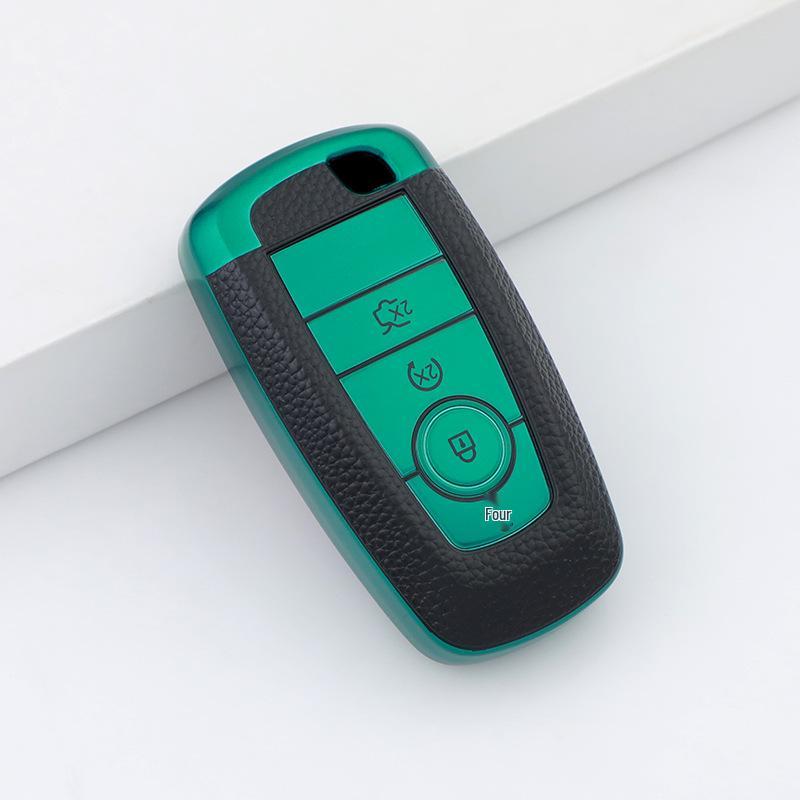 Ford Mondeo, New Focus, Edge, Everest, Ecosport Leather Key Cover