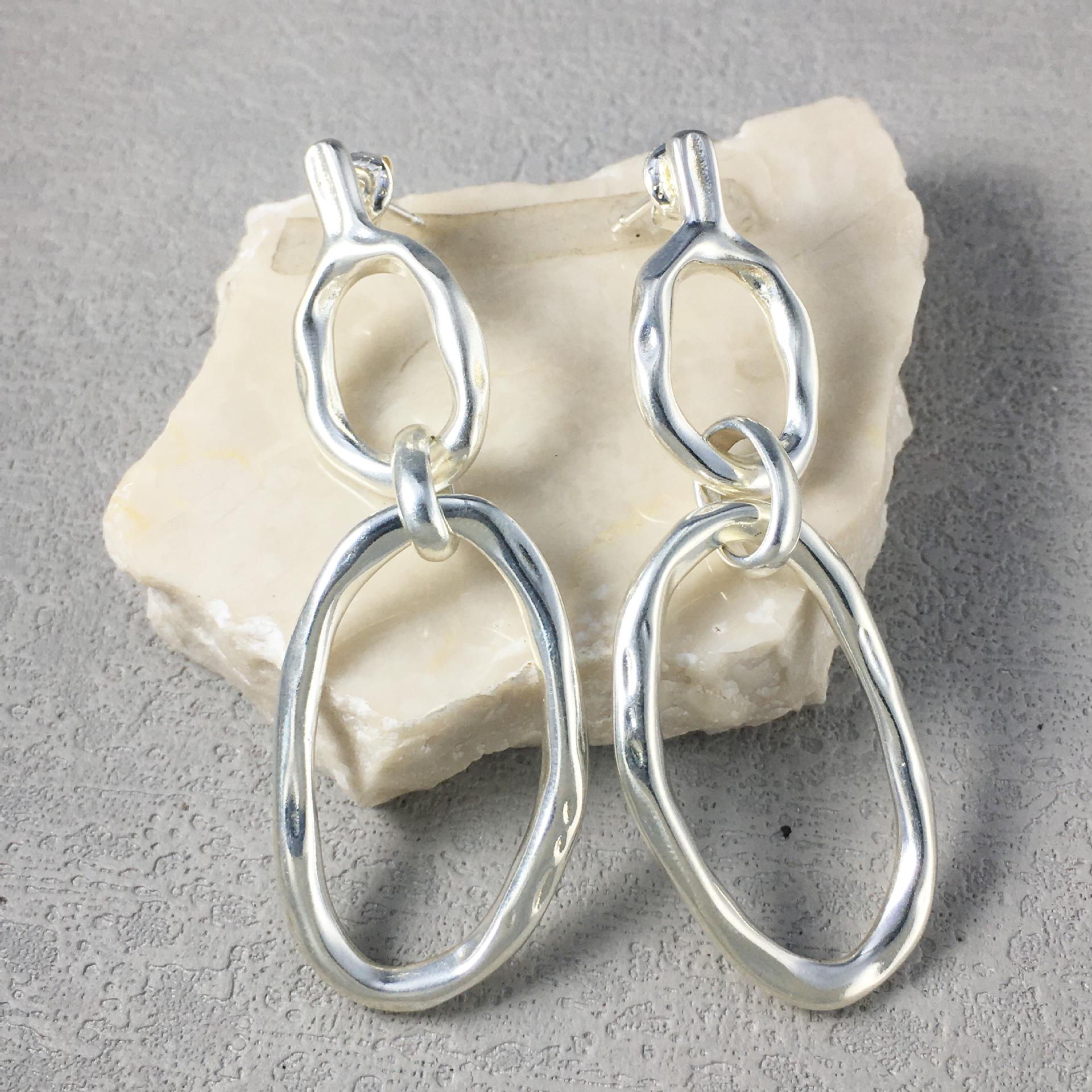 Creative 2024 UNOde50 Earrings from Spain - Exquisite High-Quality Design Electroplated