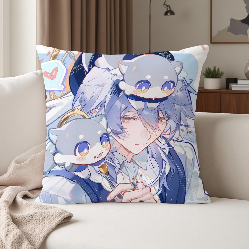 Video Game Honkai Star Rail Cyrene Sunday Pillow Case Suitable For Bedrooms Living Rooms Cars Home Decoration
