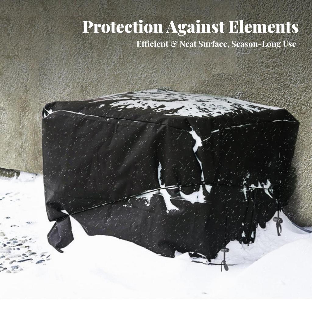 Pool Heat Pump Shielding Cover with Top Opening Resistant