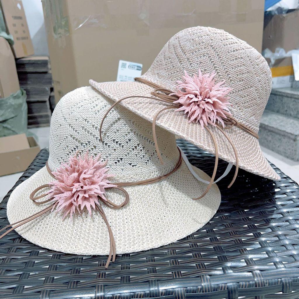 Summer Straw Hat With Big Brim For Sun Shade And Outdoor Activities