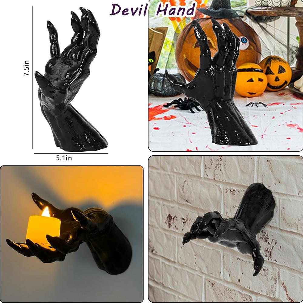 3Pcs Wall Mounted Creepy Reaching Hands For Wall Decoration