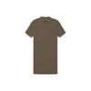 Fear Of God Essentials FW22 Tee Dress Wood Logo Print Women Dresses Wood-Brown FOG-FW22-396