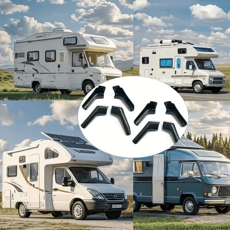 2 ks střešní vodní žlab pro obytný vůz Odkapové žlaby pro obytný vůz Mini žlaby pro altán Střešní okapový okapový prodlužovací vodítka pro obytný vůz Odvádí dešťovou vodu