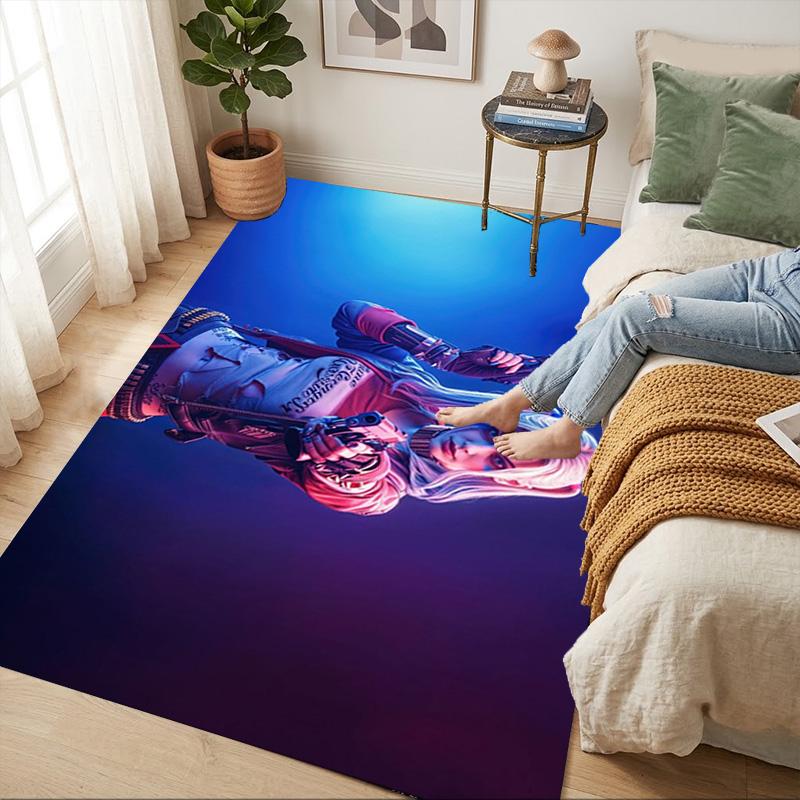 Harley Quinn Living Room Nonslip Area Rug Soft Carpet For Bedroom Game Playroom Sofa Office Home Decor Doormat Christmas Gift C9291042