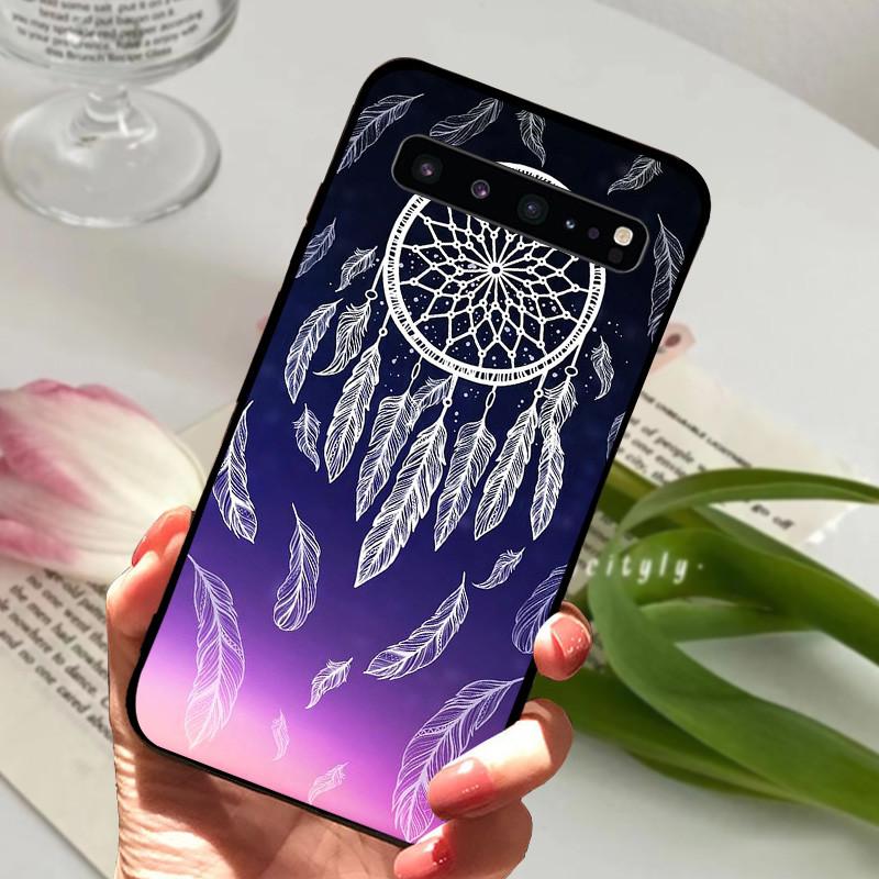 Pro Samsung S10 5G Pouzdro S10 Plus Nárazuvzdorné Mramorové Černé Pouzdra Pro Samsung Galaxy S10 Plus S10e Kryt Silikonový Zadní Nárazník S10+