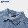 FILA FUSION Washed Denim Jacket