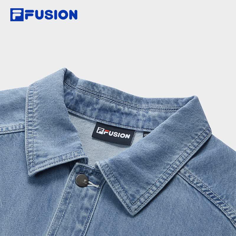 FILA FUSION Washed Denim Jacket