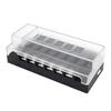 6 Way Automotive Safety Box With LED Indicator Water Resistant Blade Connection Unit For Cars Trucks Boats Mobile Homes